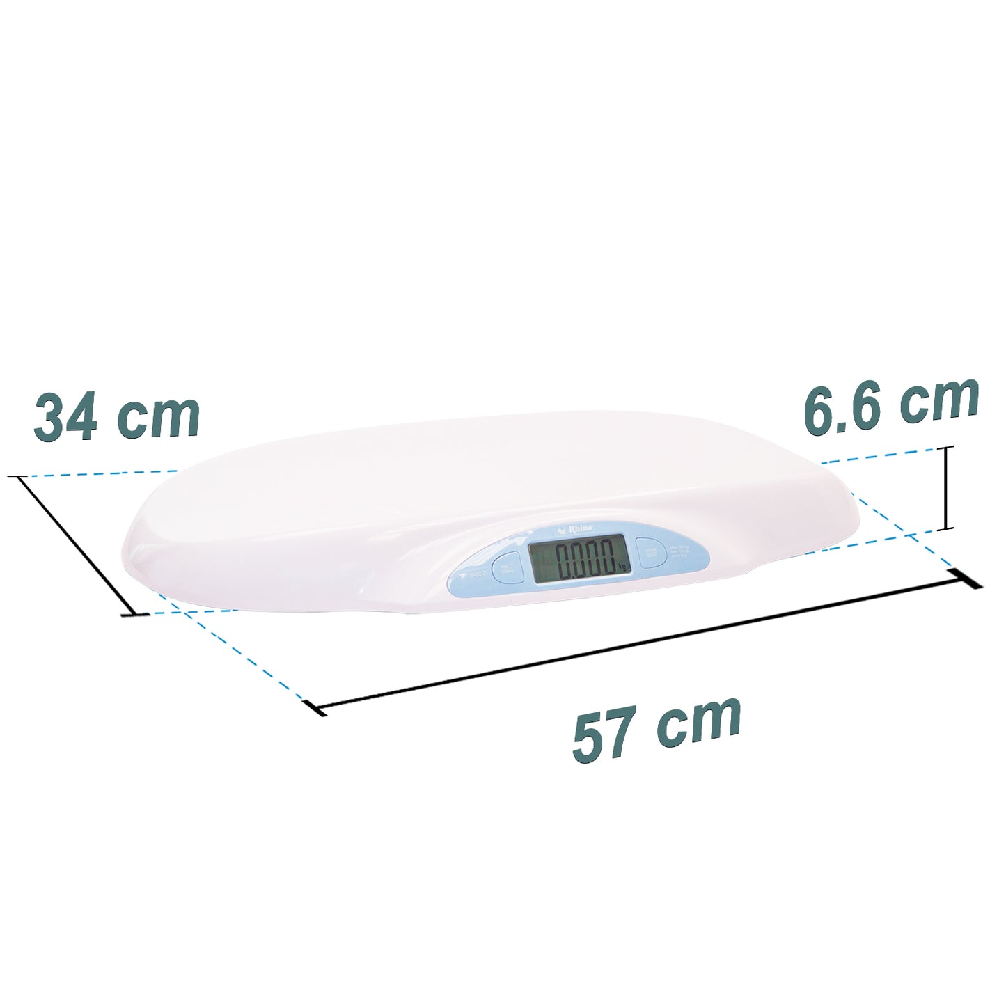 Báscula Electrónica para Bebés 25 kg