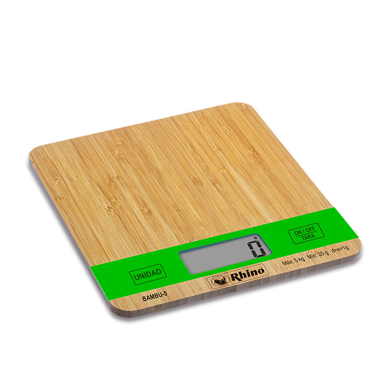 Báscula electrónica multifuncional BAMBU-5