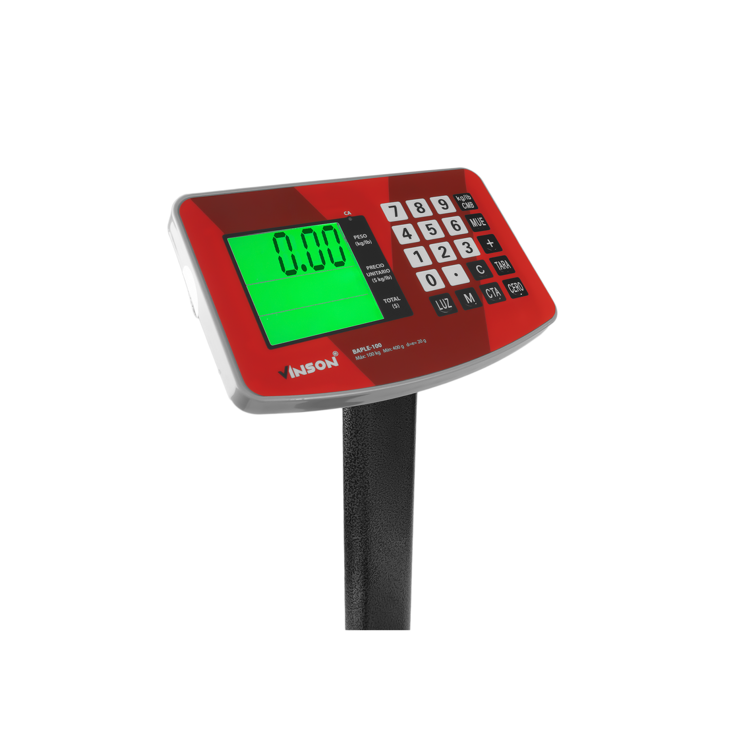 Báscula de 400kg / 100g. BAPLE-400