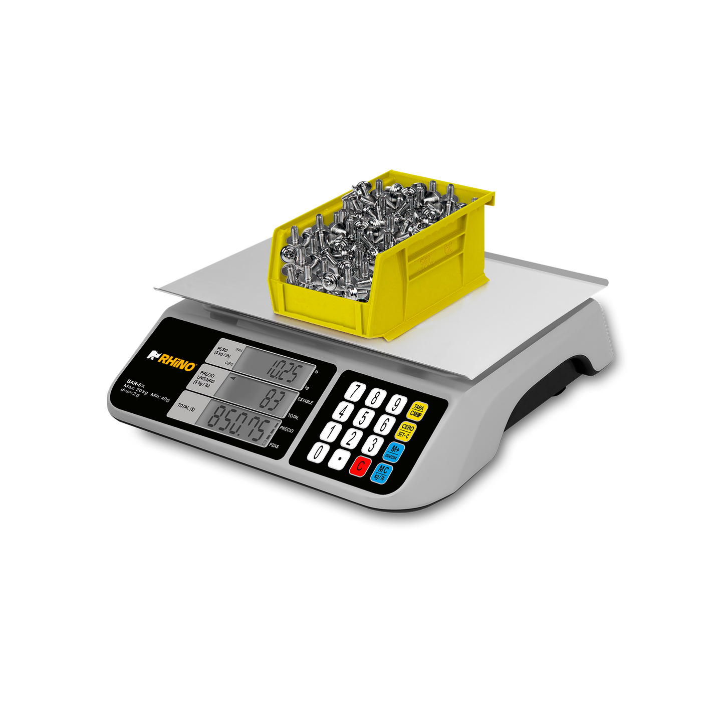 Báscula electrónica multifunciones /USB/ BAR- 6X