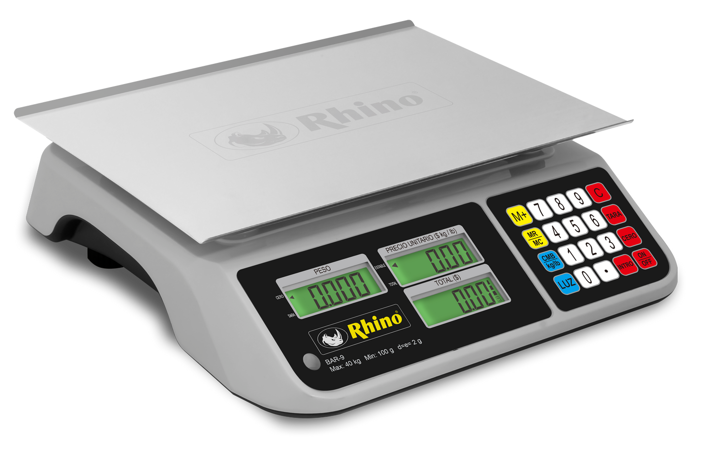Báscula electrónica multifuncional /USB/BAR-9