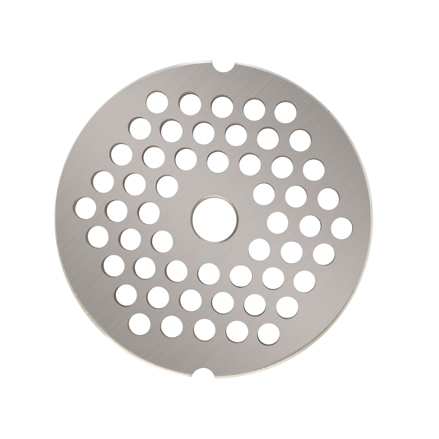 Cedazo de 1/8 para molino 22, fabricado en acero inoxidable. CEDA22-3