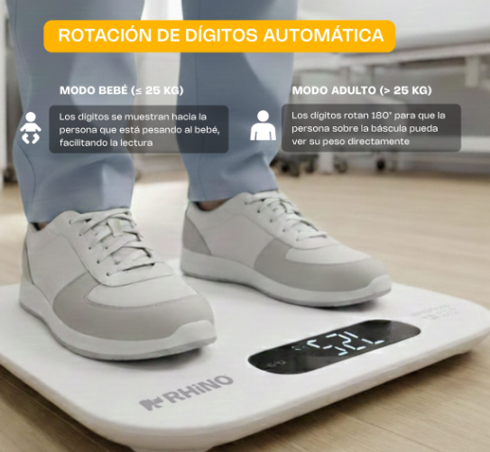 Báscula Electrónica para Bebés 25 kg