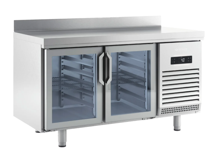 Mesa refrigerada puertas cristal GN1/1 700 Series BMGN 1470 CR