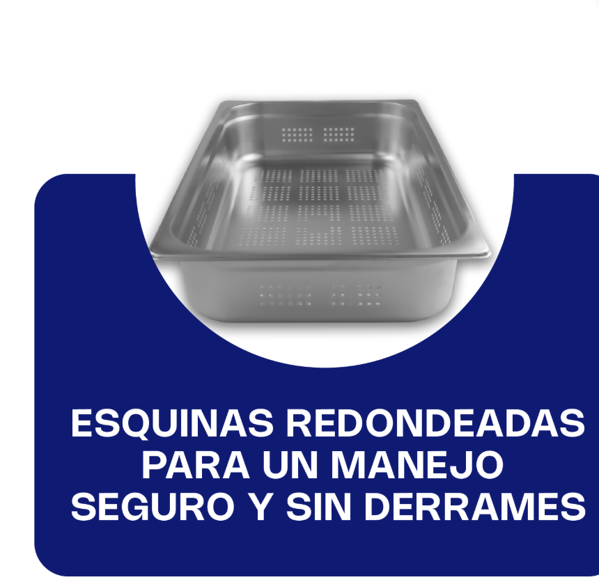 Inserto de Acero Inoxidable Perforado Entero 4" INAPE-4