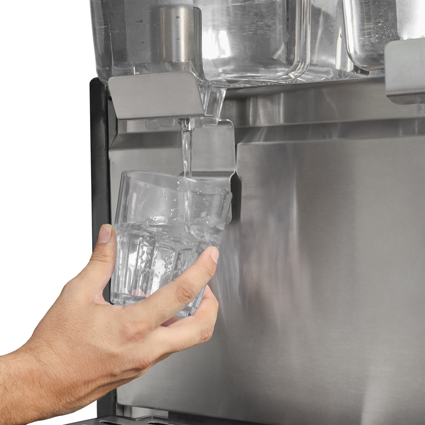 Dispensador de bebidas frías, 2 tanques con capacidad de 18 litros c/u DISBEF-2T