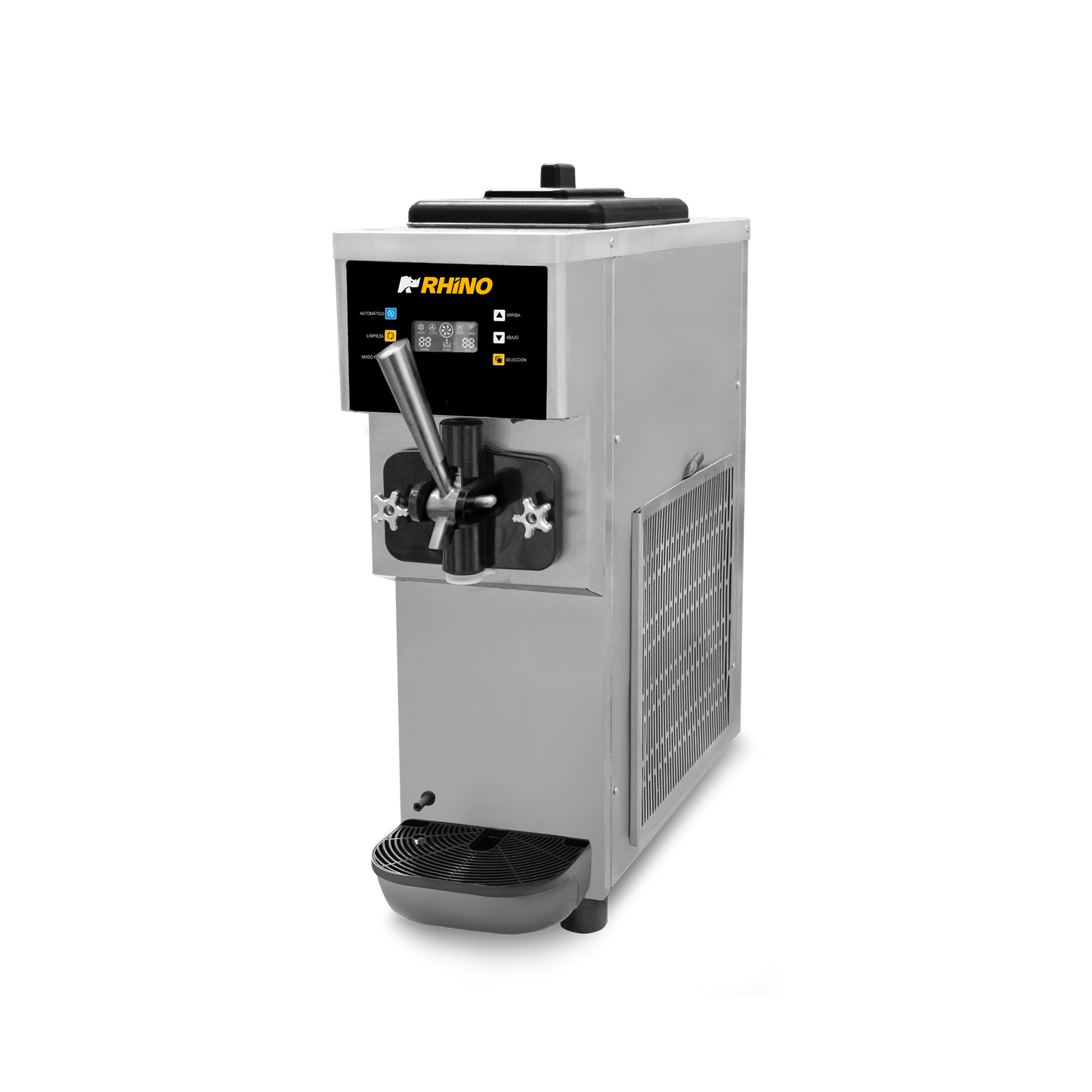 Máquina de helado de mostrador, capacidad de producción 10 L/h.