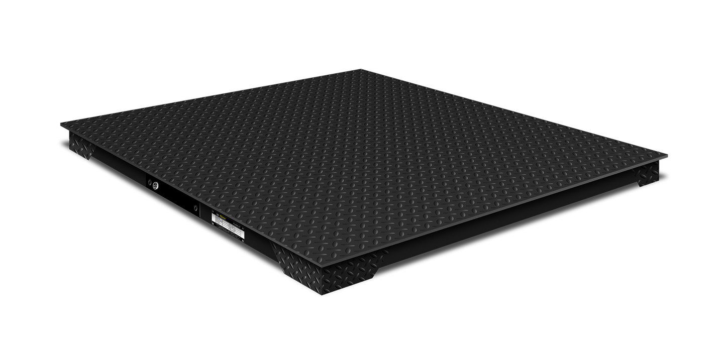 Rampa 3 ton/500g, plataforma acero al carbono 120x120 cm PLABA-12