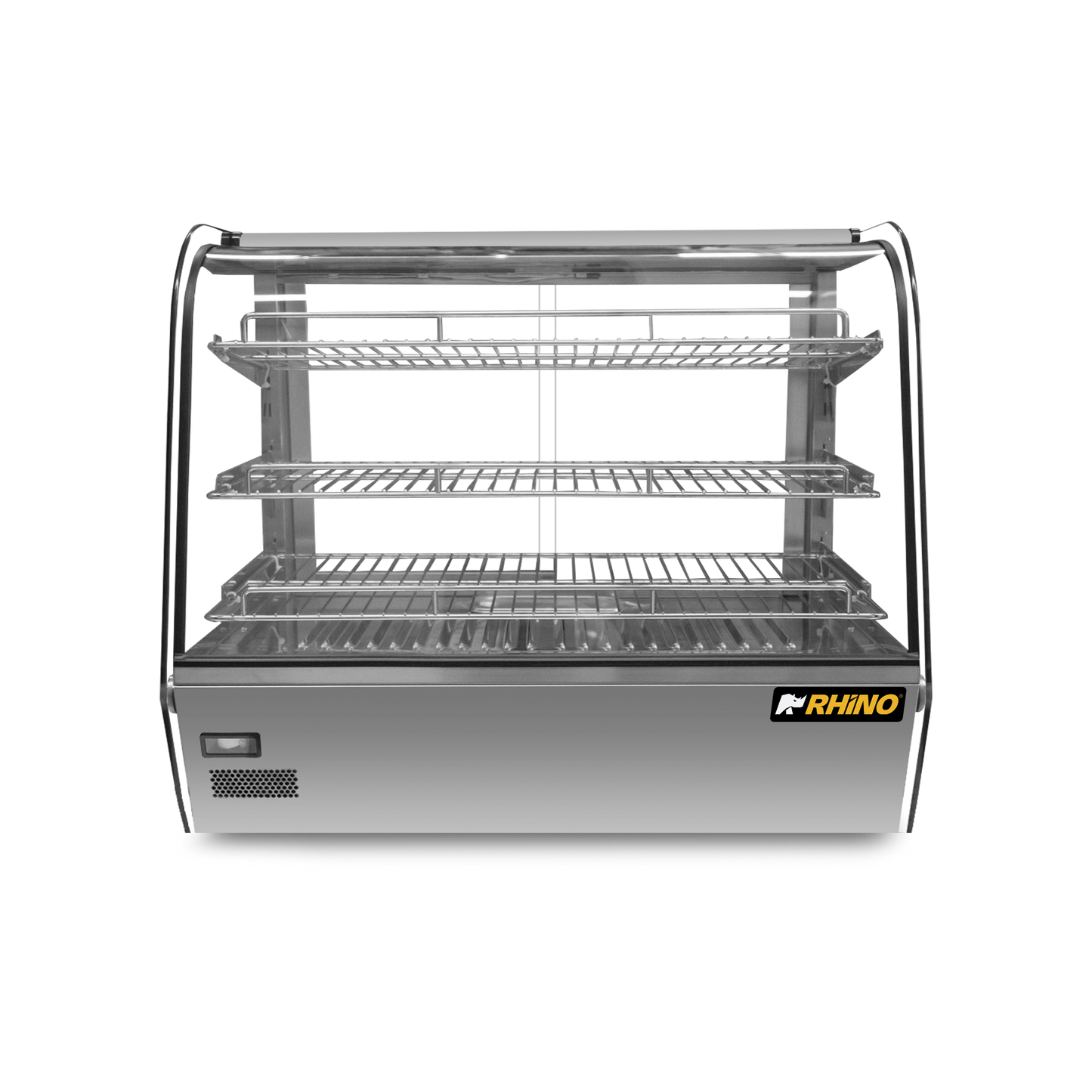 Vitrina caliente sobre mostrador de 160L