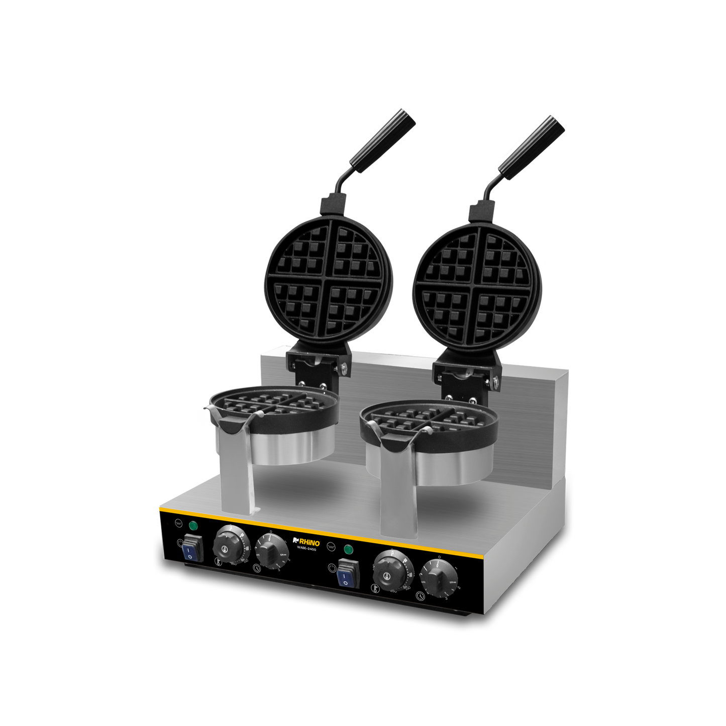 Waflera belga giratoria doble WABE-2400