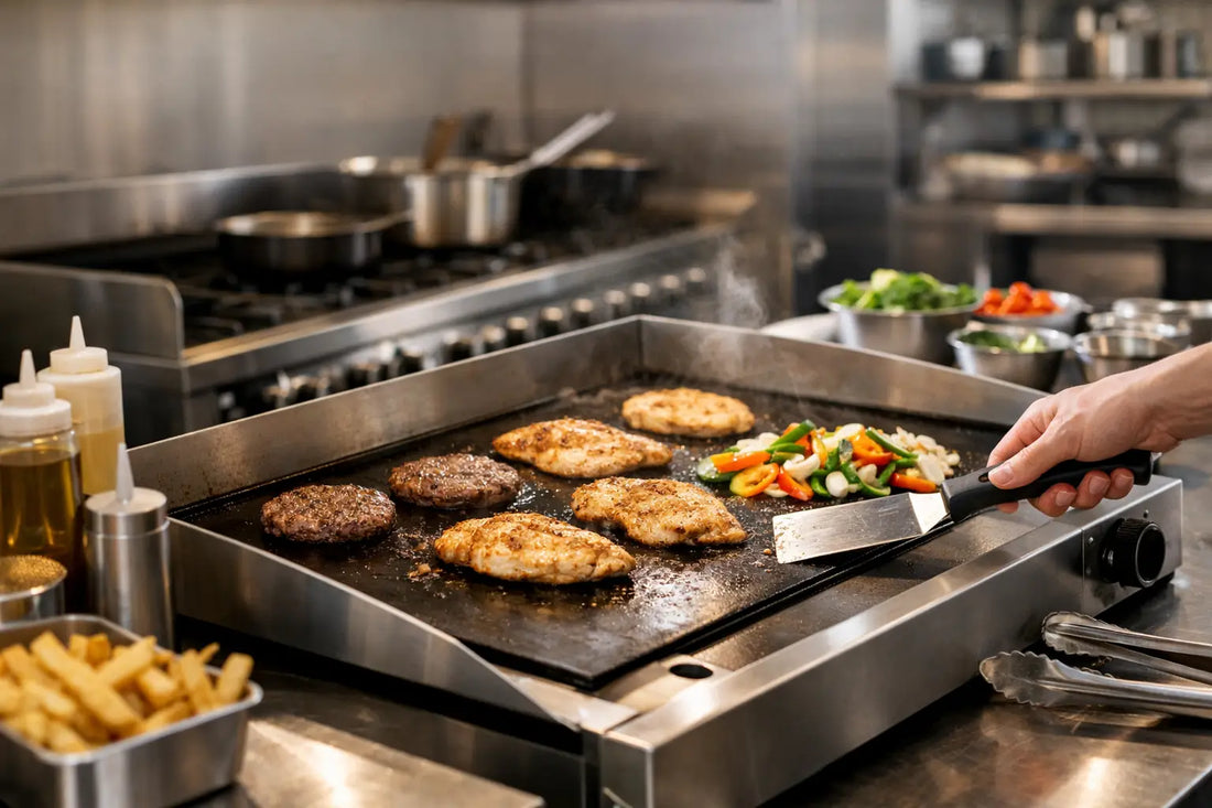 Qué plancha comprar para tu negocio de alimentos