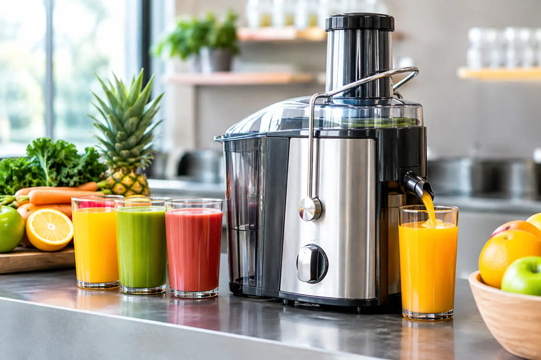 Equipos para jugos comerciales que sí rinden