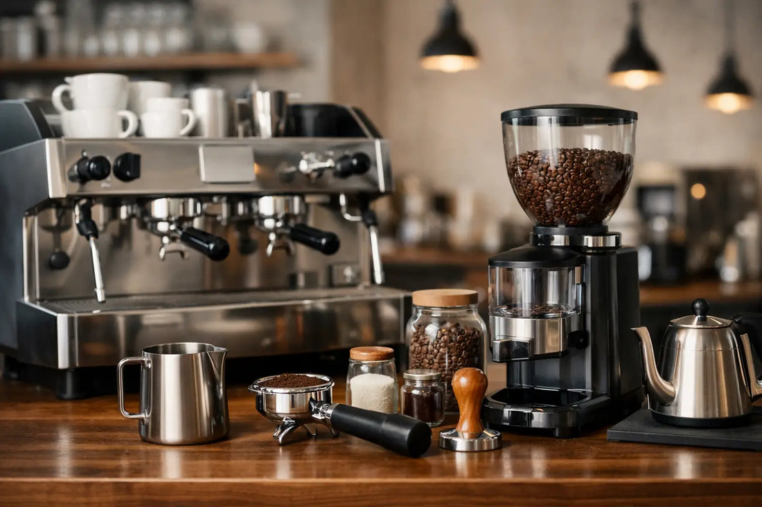 Equipo básico para cafetería: qué comprar