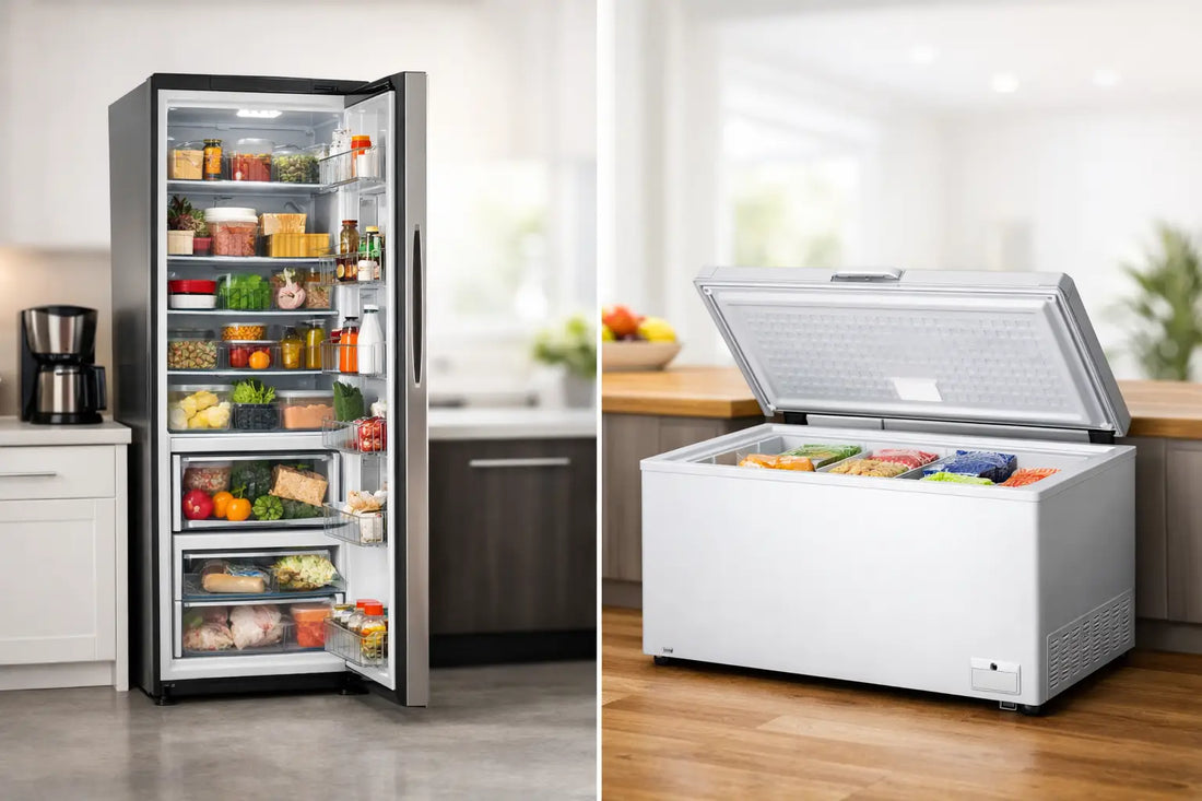 Refrigerador vertical vs horizontal ¿cuál conviene?