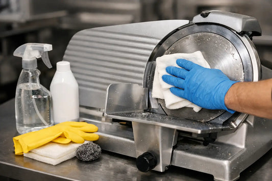Cómo limpiar una rebanadora de embutidos