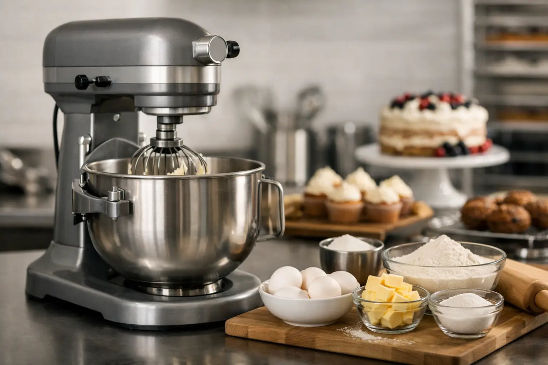 Batidora planetaria para repostería profesional