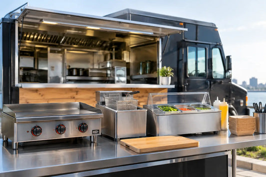 Equipos esenciales para food trucks: compra bien
