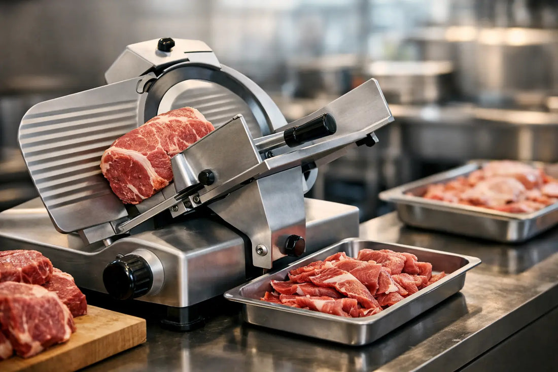 Rebanadora de carne industrial: cómo elegirla