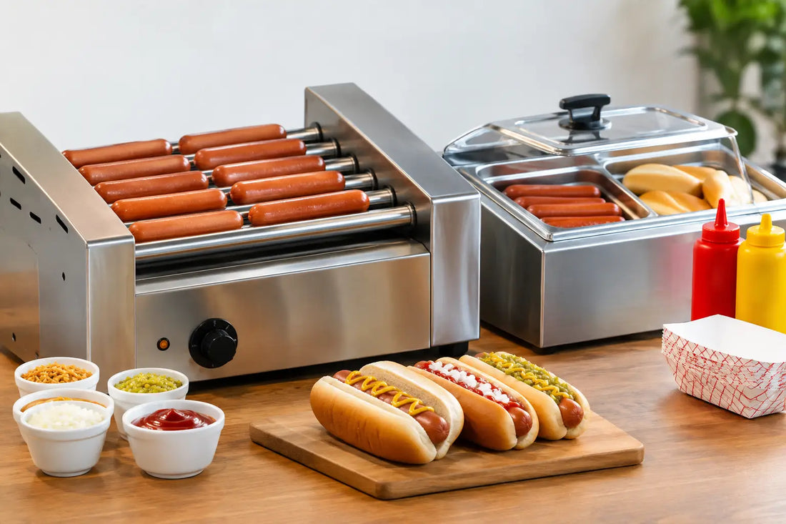 Equipo para hot dogs: qué necesita su negocio