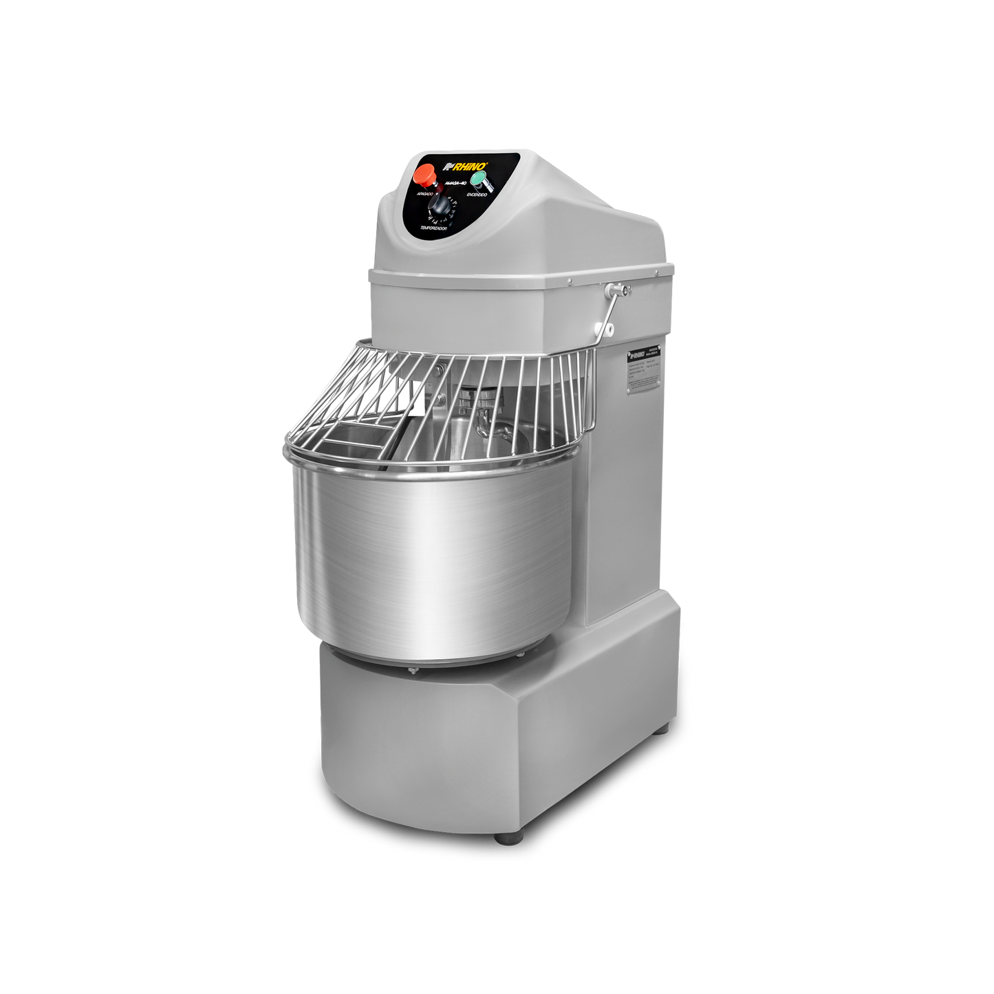 Amasadora de doble acción giratoria 50L.