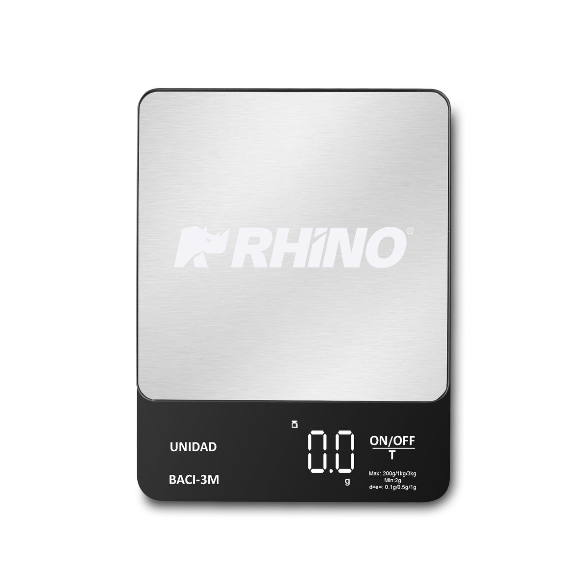 Báscula Digital de Precisión de 0.1 g con Capacidad de 3 kg BACI-3M