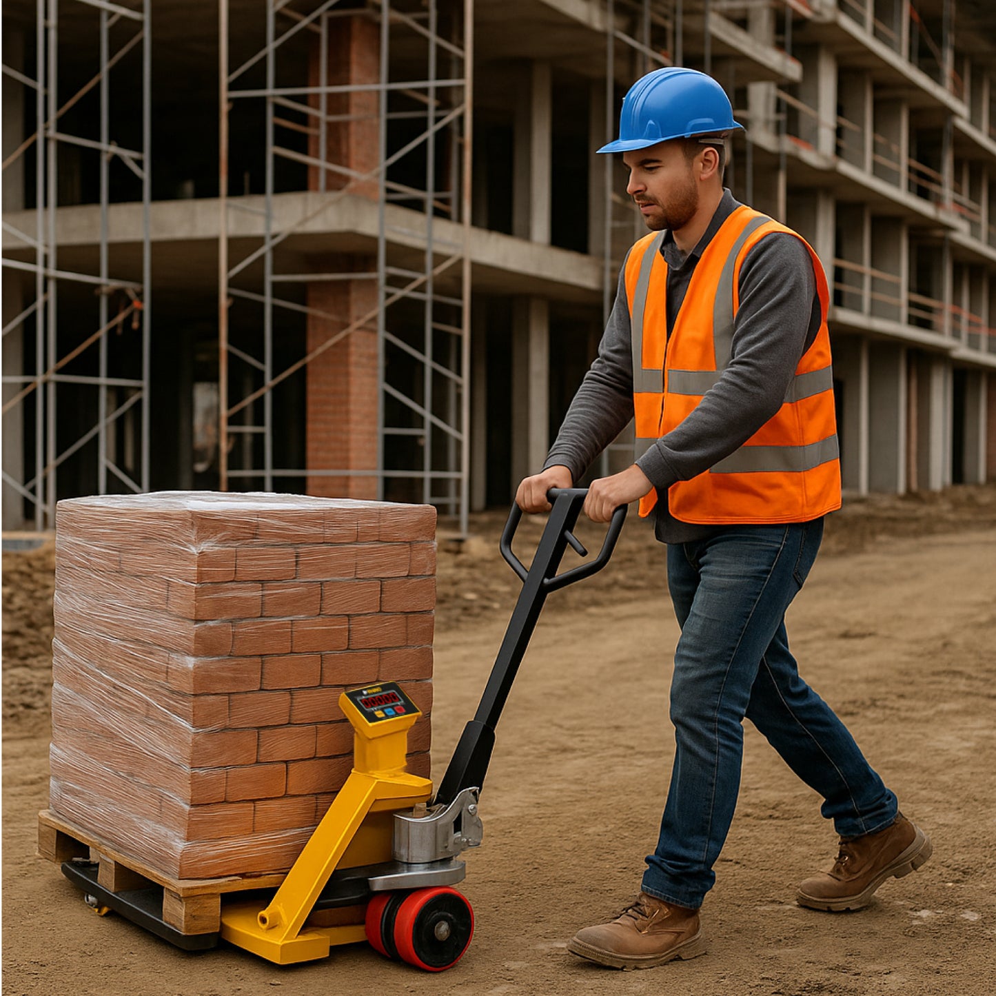 Báscula de patín 3t