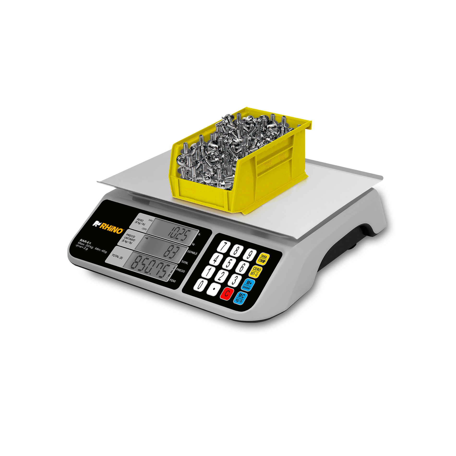 Báscula electrónica multifunciones /USB