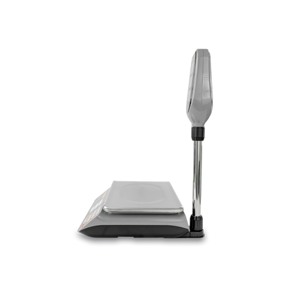 Báscula electrónica con torrete