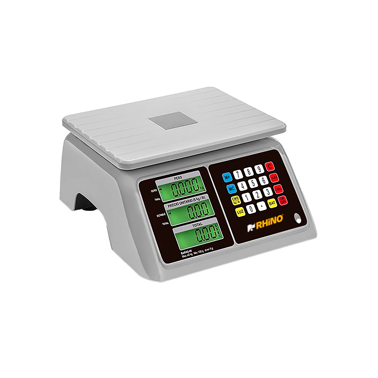 Báscula electrónica multifuncional a prueba de agua