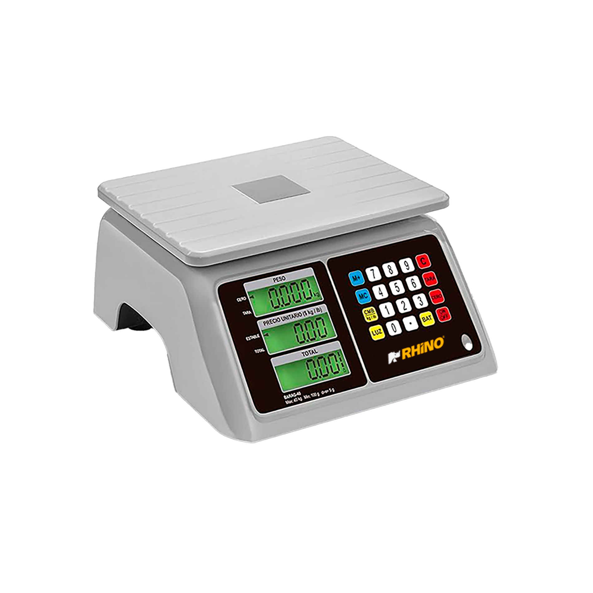 Báscula electrónica multifuncional a prueba de agua