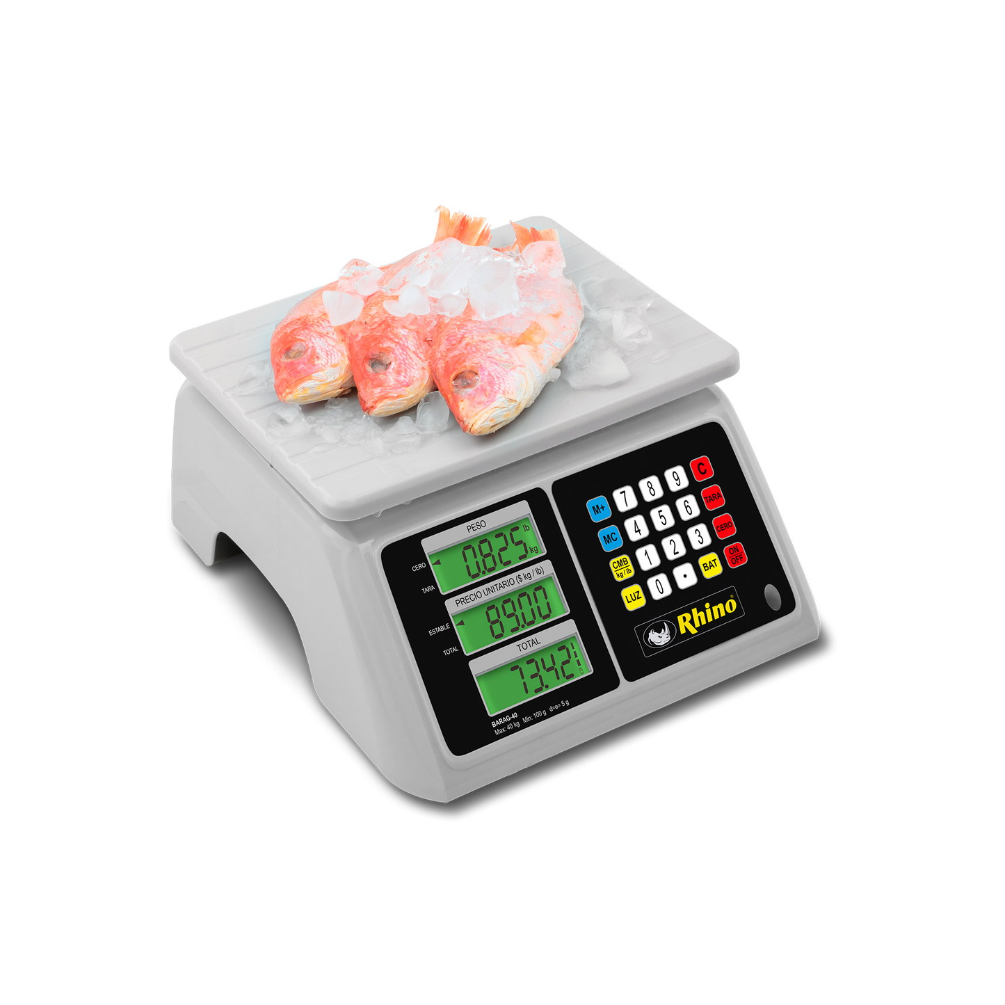 Báscula electrónica multifuncional a prueba de agua