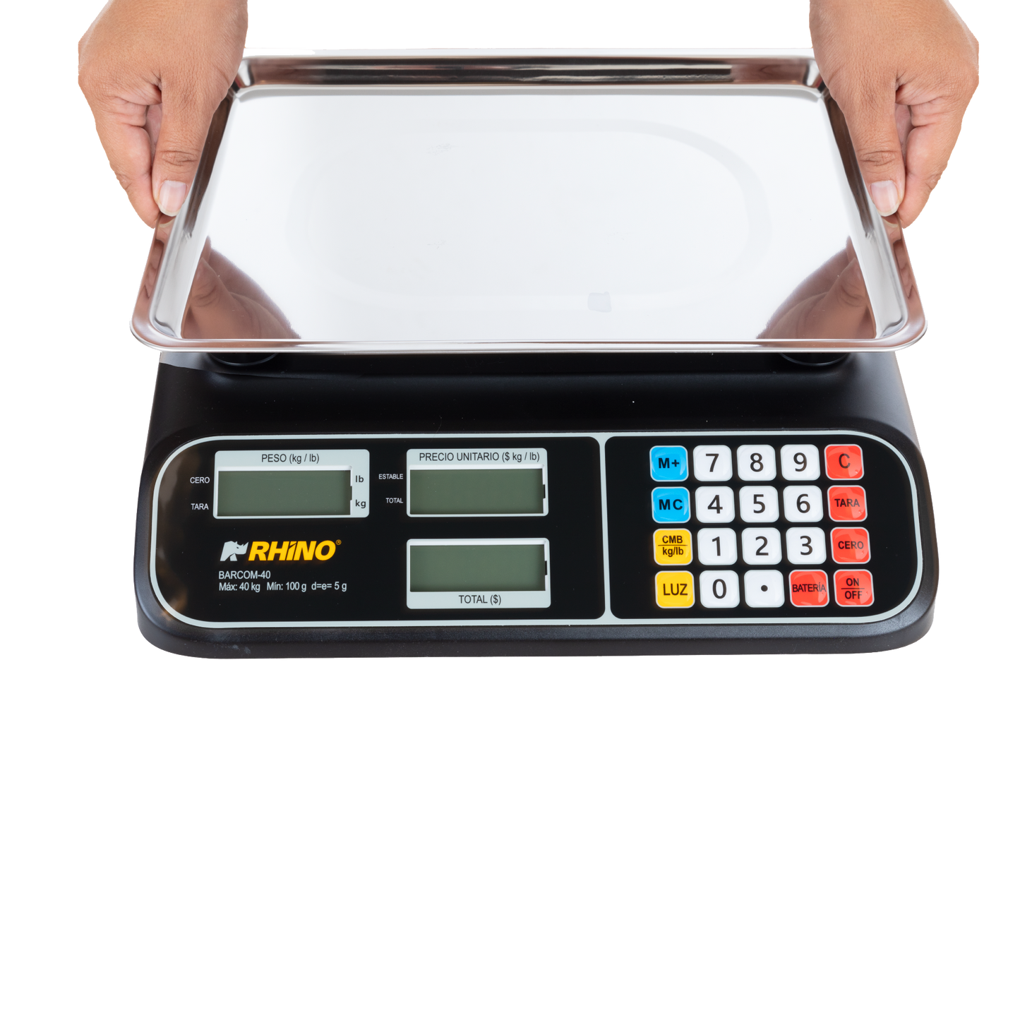 Báscula electrónica multifuncional a prueba de agua