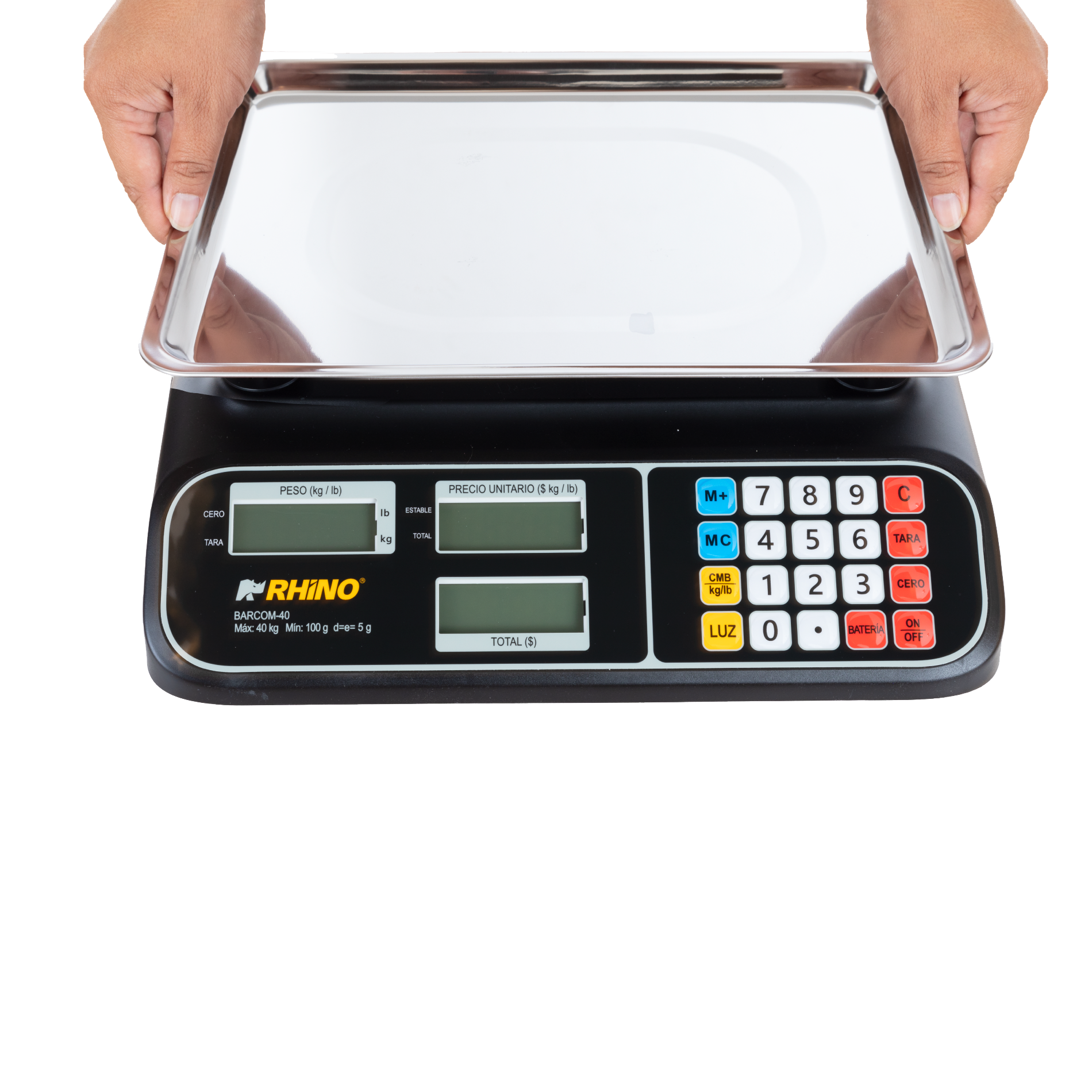 Báscula electrónica multifuncional a prueba de agua