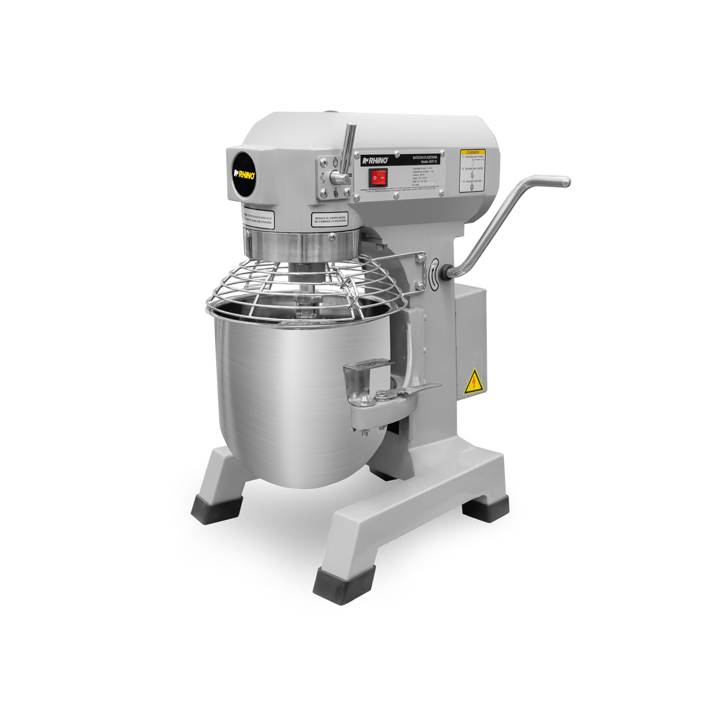 Batidora planetaria, capacidad de 10L