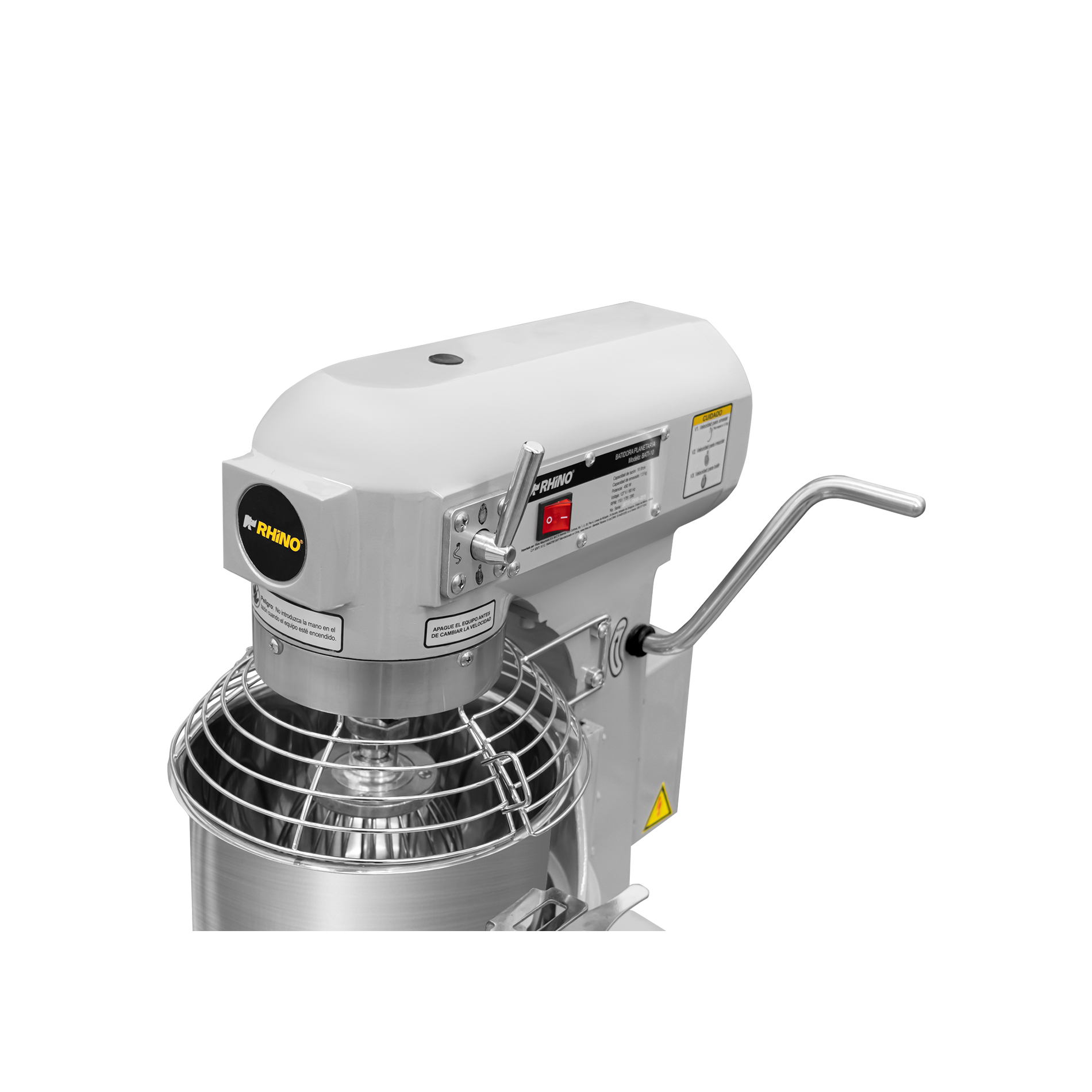 Batidora planetaria, capacidad de 10L