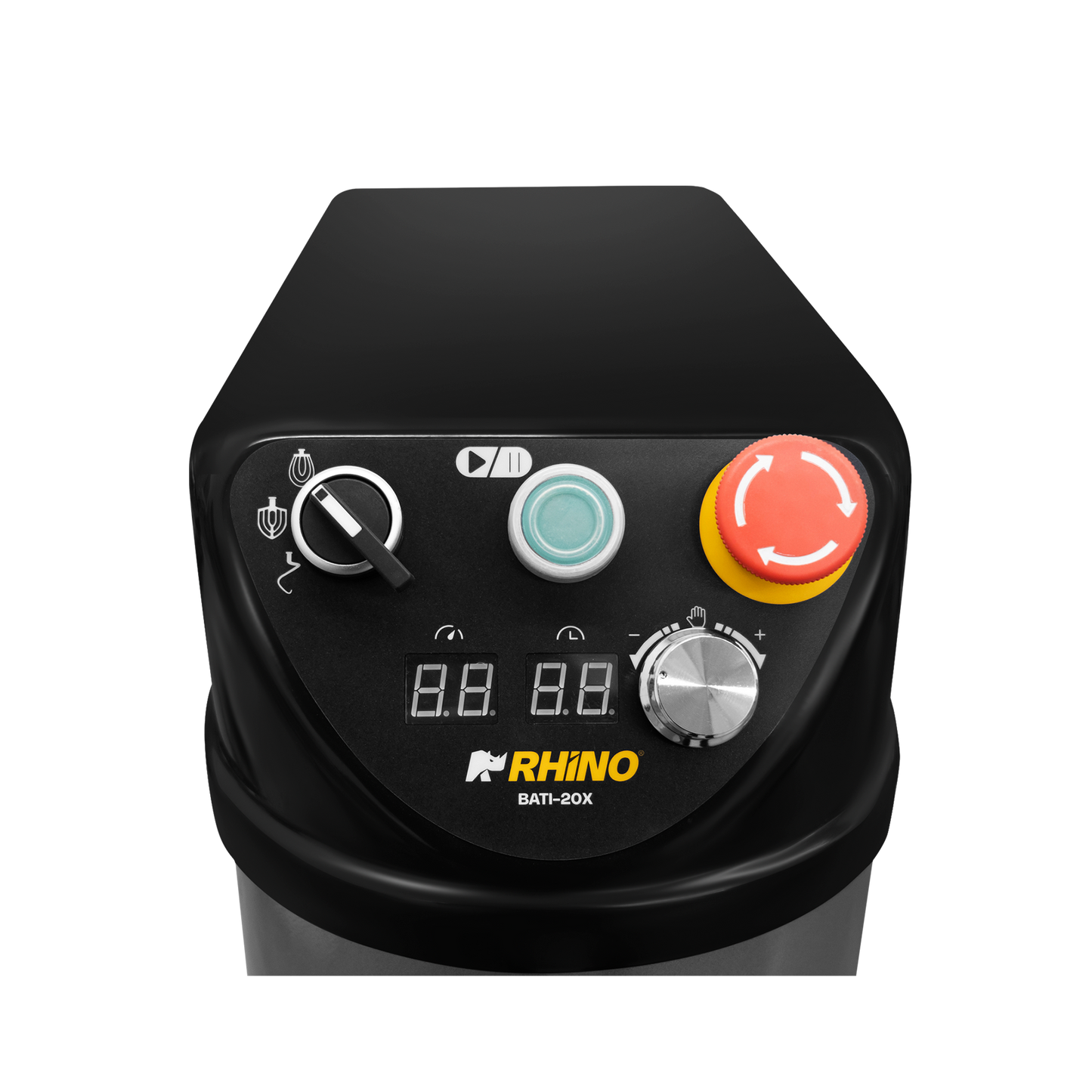 Batidora planetaria, de velocidad variable, capacidad de 20 lt, potencia de 1,000 W.