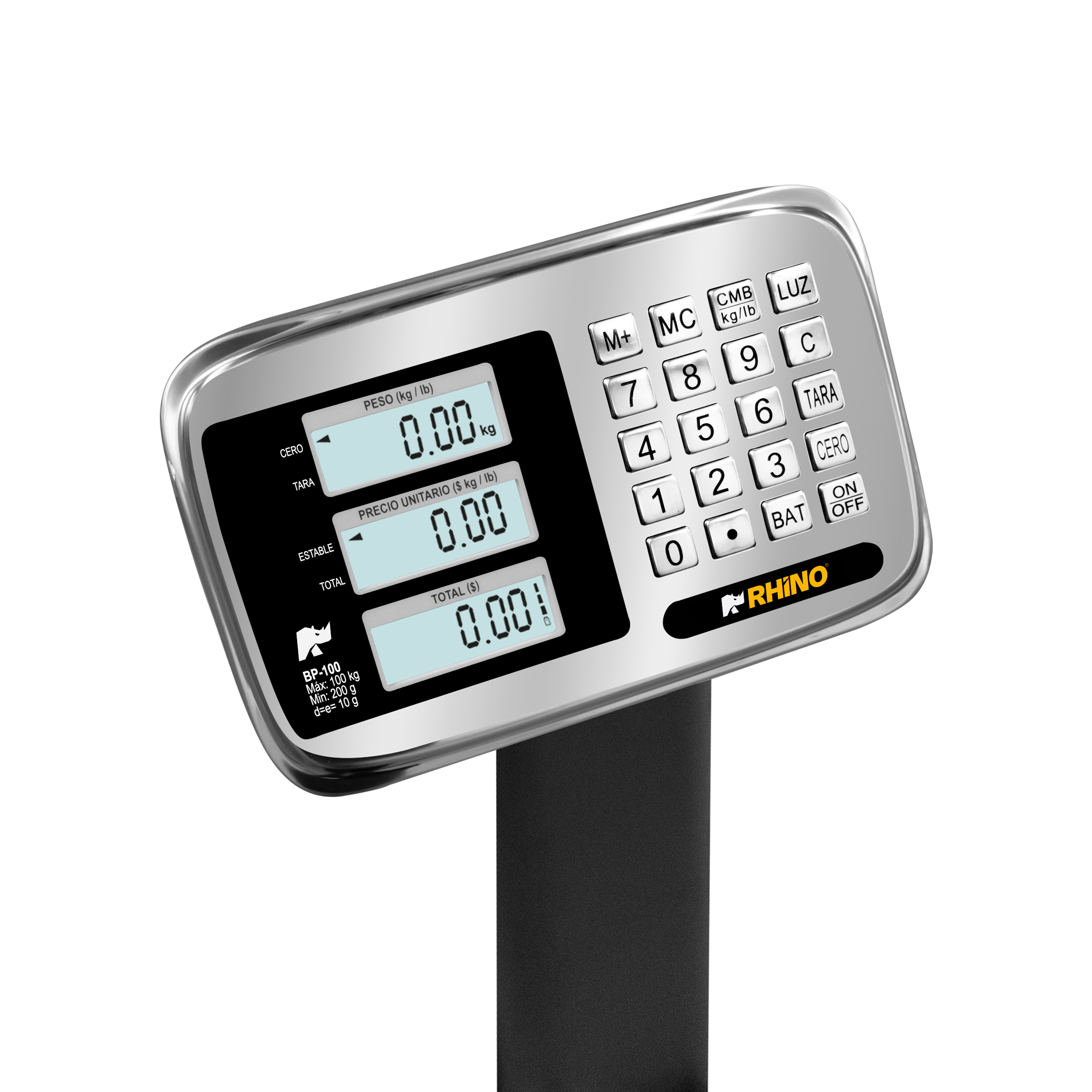 Báscula de 100kg / 10g.