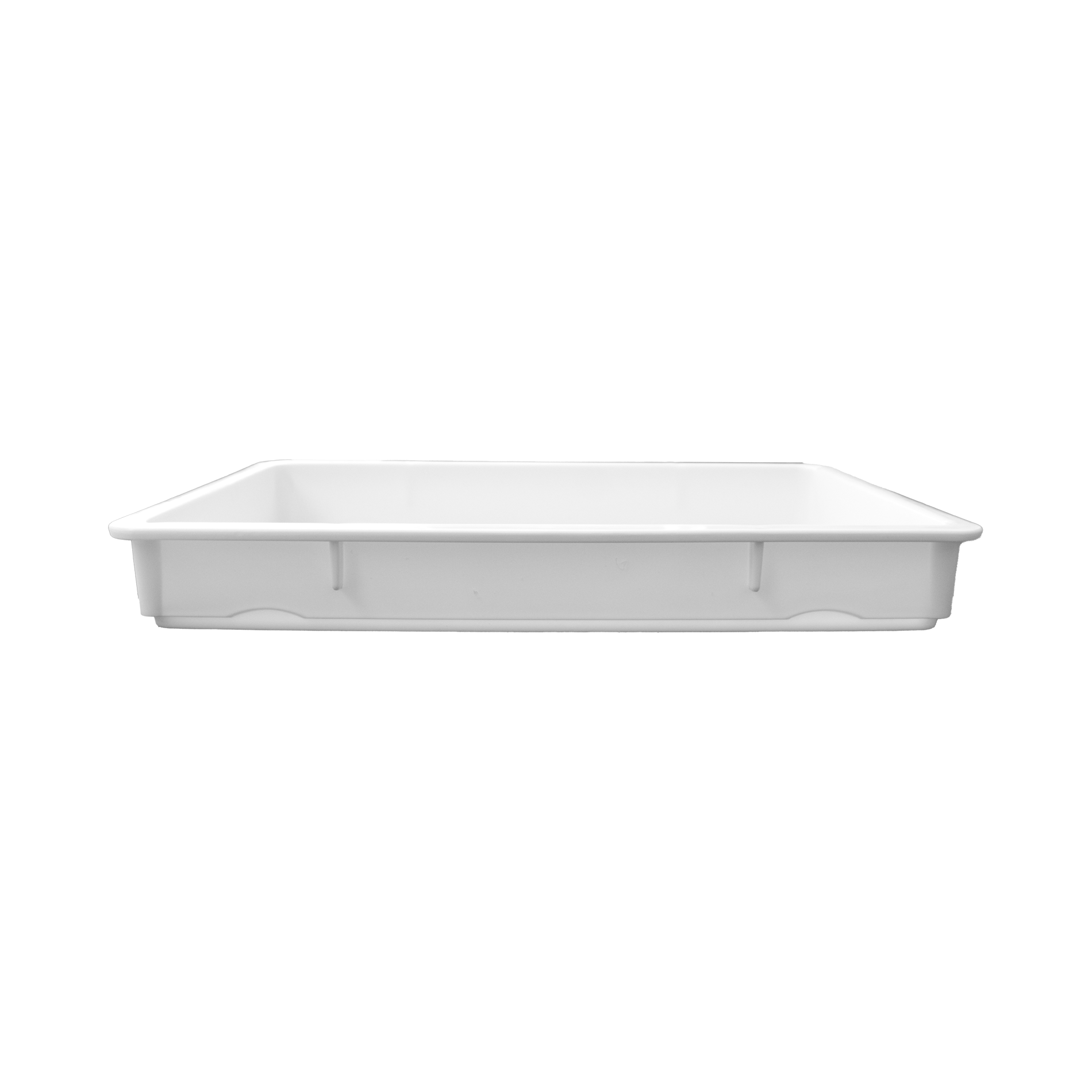 Caja de polipropileno para masa de pizza, 18" x 26" x 6". CAMAPI-18