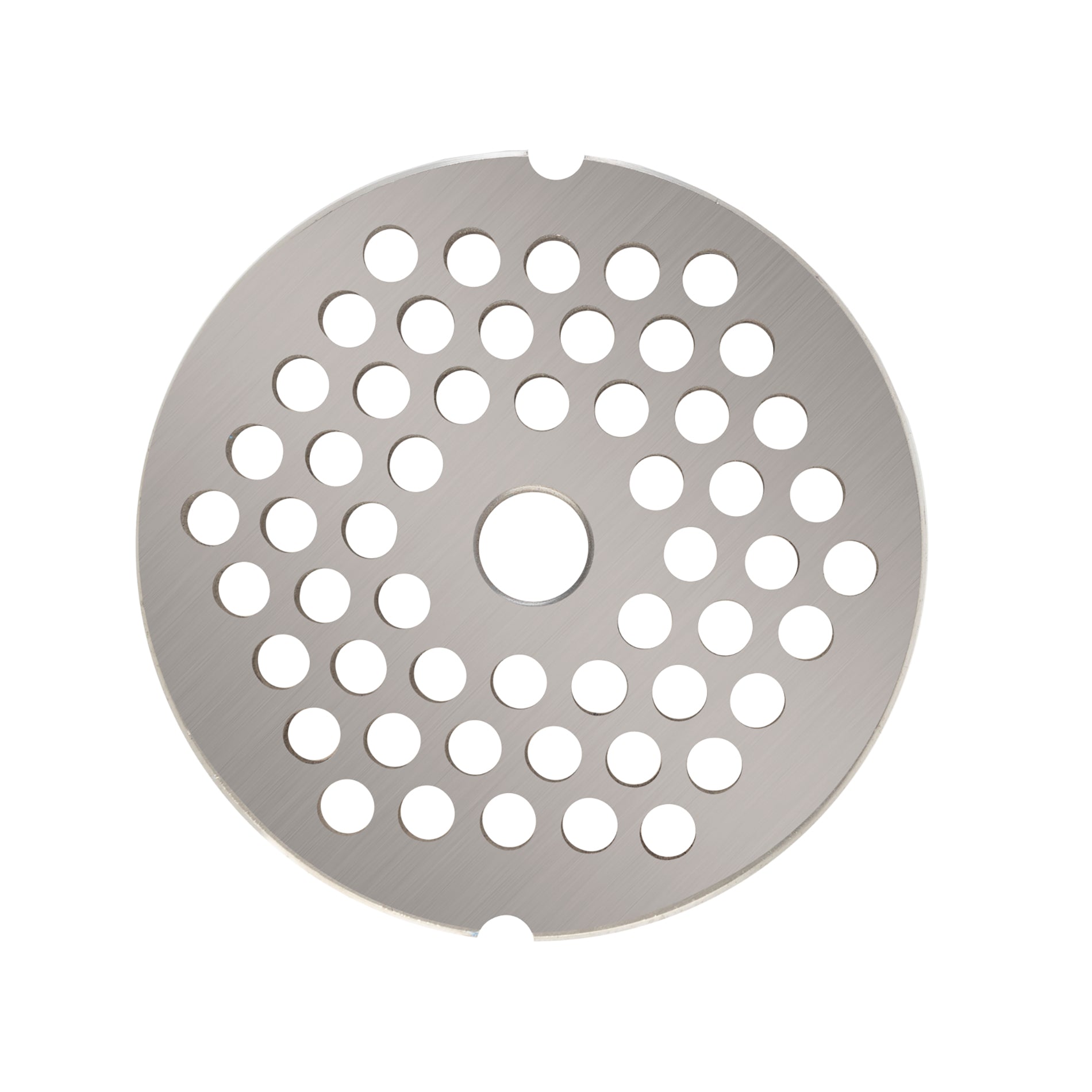 Cedazo de 1/8 para molino 22, fabricado en acero inoxidable. CEDA22-3