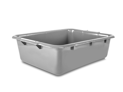 Charola levantamuertos, color gris, 20” x 15” x 5”.