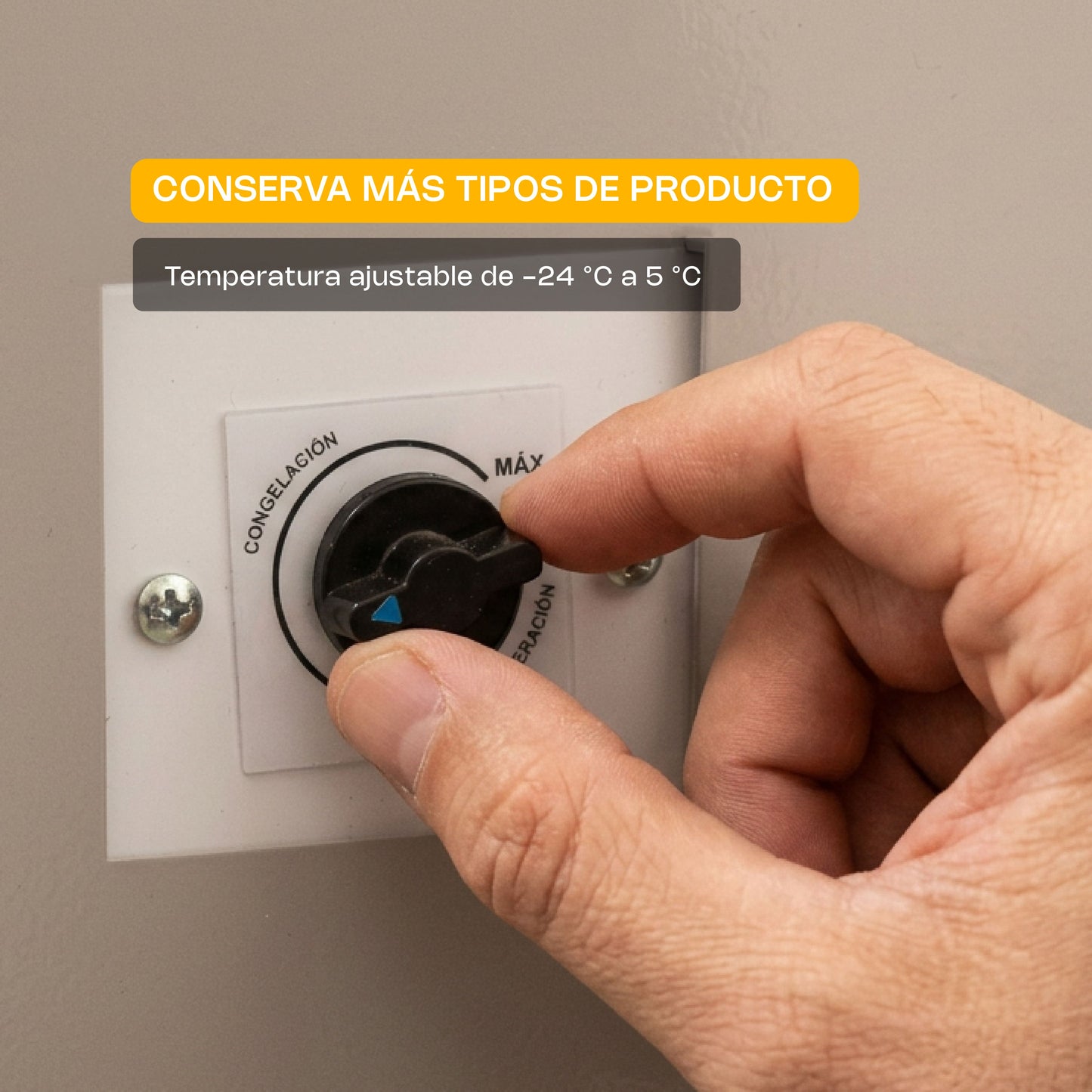 Congelador Tapa de Cristal Plano CONGECRI-12P