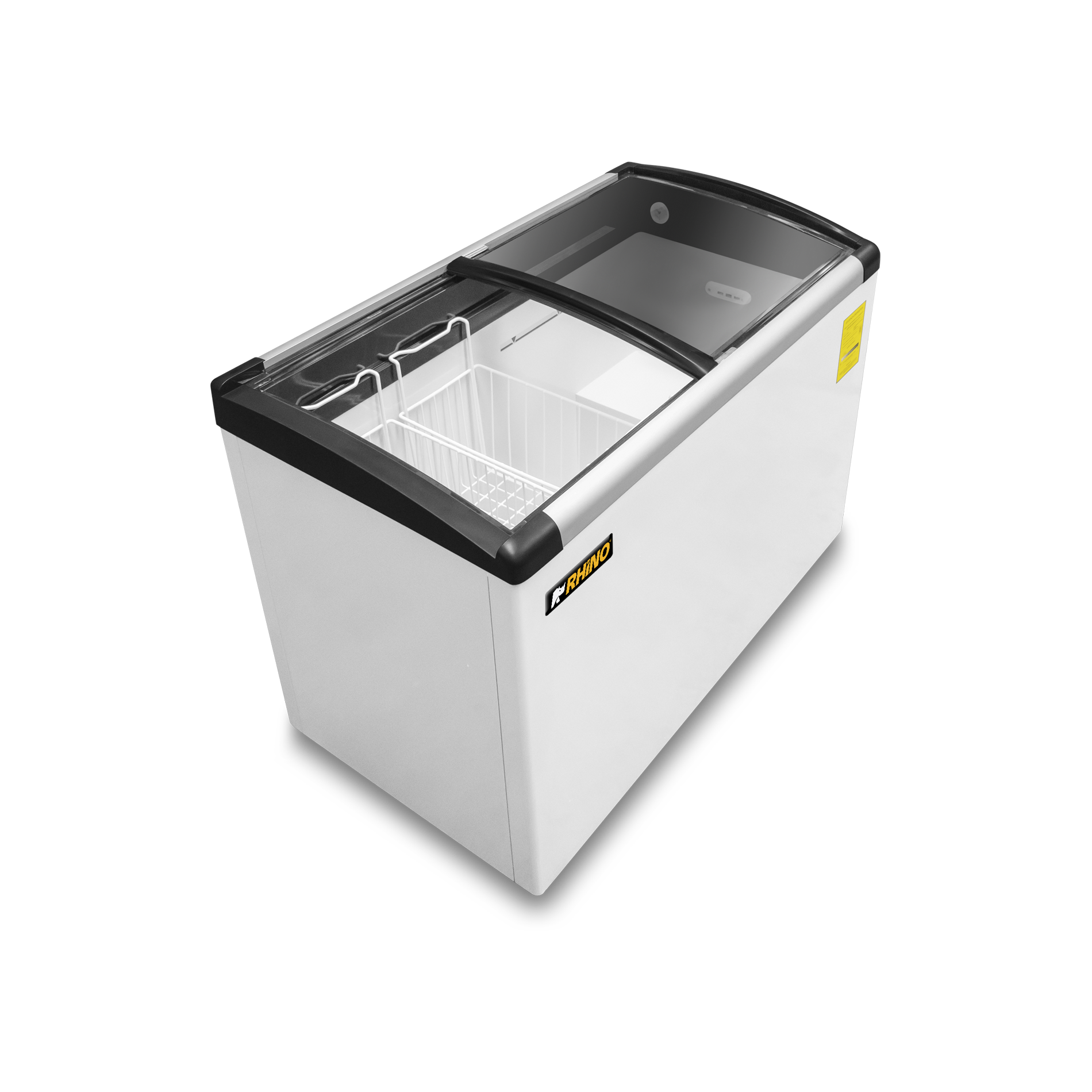 Congelador Tapa de Cristal Curva 7 Pies