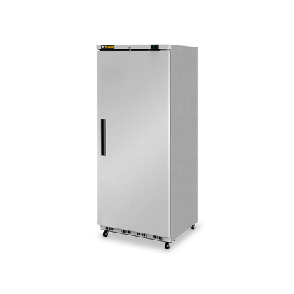 Refrigerador vertical puerta sólida 23 pies. Gas refrigerante R290