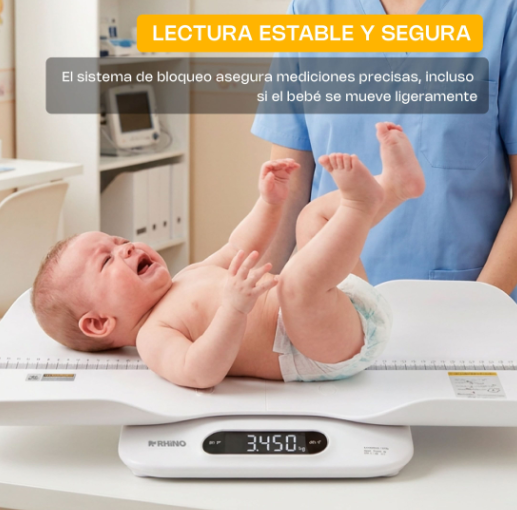 Báscula Electrónica para Bebés 25 kg