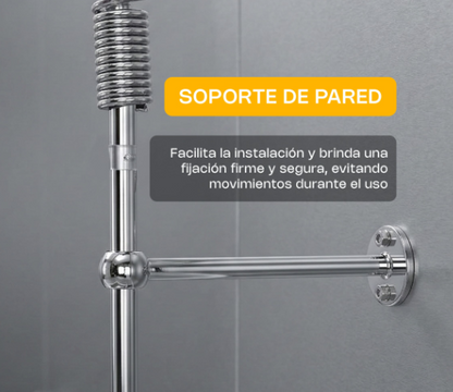 Manguera de prelavado, instalación a cubierta, 2 llaves junta separadas MAPREC-M2S