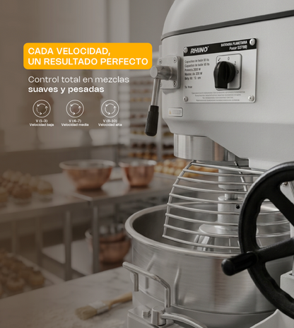 Batidora planetaria, capacidad de 60 lt BATI-60