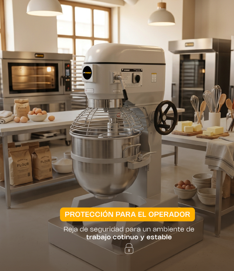 Batidora planetaria, capacidad de 60 lt BATI-60