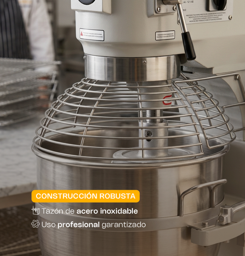 Batidora planetaria, capacidad de 60 lt BATI-60