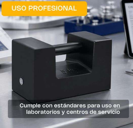Pesa Patrón de Hierro de Alta Densidad 5 kg PESA-5S