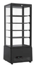 Vitrinas refrigeradas con control electrónico y estantes ajustables GD-VV-4C-112